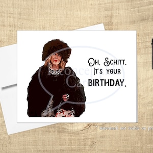 Biglietto d'auguri di compleanno Oh Sch!tt - Divertente *Per un periodo limitato: cartolina GRATUITA con l'acquisto idoneo