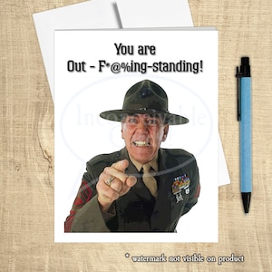 Marines Birthday - Outstehender Full Metal Jacket (ohne Schimpfwort)