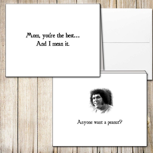 Mother's Day - Funny Rhyming Card from Princess - 80s Cult Classic!