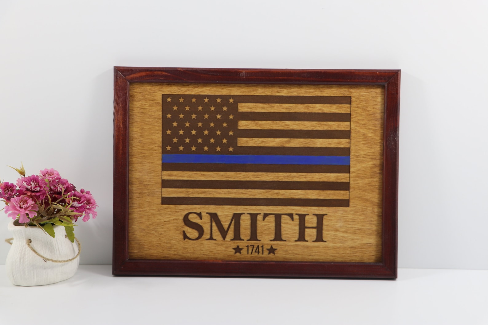 Police officer Wood Sign Law enforcement Gift for men Etsy