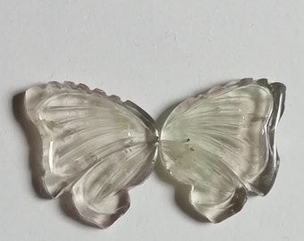 Georgia Tourmaline Butterfly Silver Ring