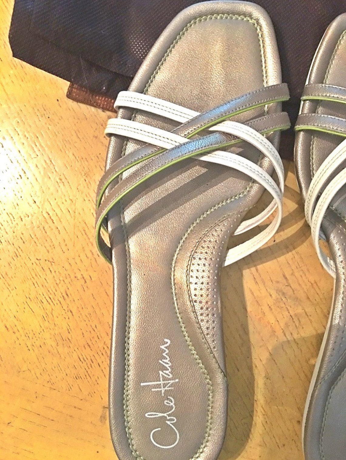 cole haan t strap sandal