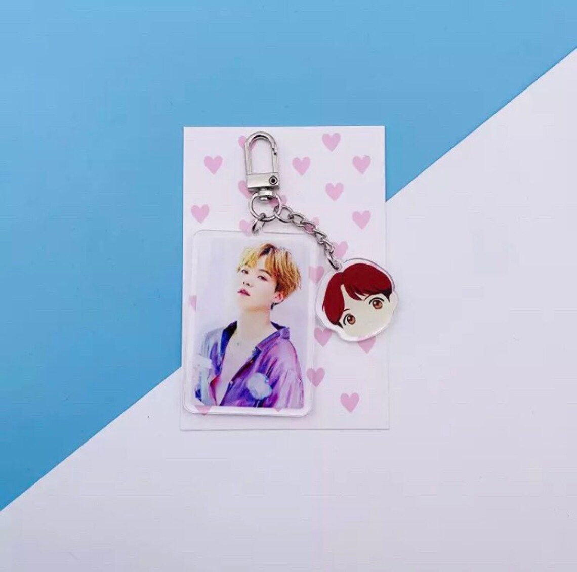 BTS keychain bts photo keychain Bangtan Boys keychain bts Etsy