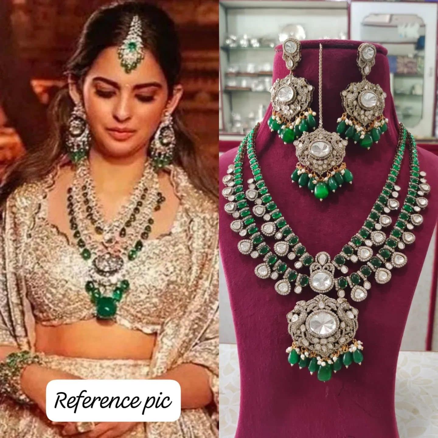 Isha Ambani Diamond Necklace Isha Ambani Paints