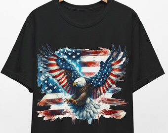 Retro 4th of July Shirt, Red White and Blue, America shirt, Fourth of July Shirt, Vintage 4th of July, Independence Day Tee, Comfort Colors