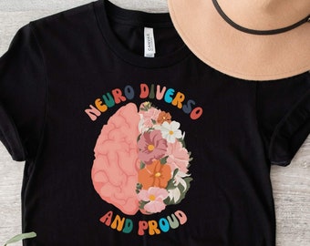 Neuro Diverso Autism Awareness Shirt, Neurodiversity Shirt, Neurodivergent Shirt, ADHD Shirt, Inclusion Shirt, Mental Health