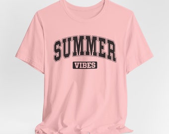 Summer Vibes Shirts, Boho Shirts, Beach shirts, Summer Shirt, Birthday Gift, Girl Friends, Shirt for Women, Mother's Day Shirt for Mother