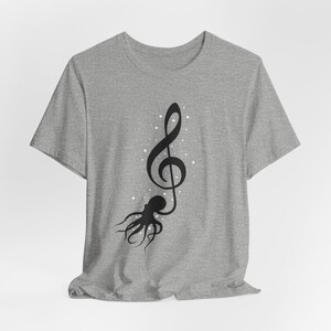 Chemise de musique de note de calmar, cadeau spécial et surprise pour papa et maman, cadeau de Noël, meilleur cadeau pour lui ou elle