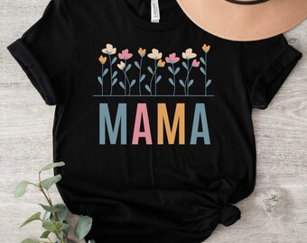 Raising Wildflowers Shirt, Floral Shirt, Mothers Day Gift, Wildflower Mom Tee, Wildflower Tee