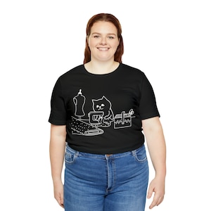 Cat Sewing Shirt, I Love Cats And Sewing Shirt, Cat Shirt, Sewing Shirt, Funny Sew Tshirt, Sewing Lover Shirt