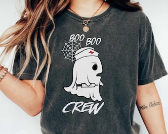 Boo Boo Shirt, Boo Crew Shirt, Halloween Shirt, Cute Halloween shirts, Halloween Nurse Shirts, Funny Halloween Shirts, Cute Nurse Shirt
