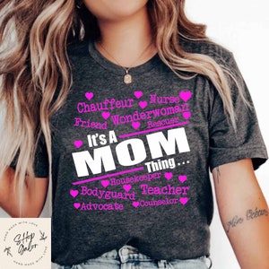 It&#39;s a Mom Thing Teacher Shirt, Funny Teacher T-shirts For Women, Teacher Appreciation Shirt, Gifts For Teacher