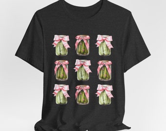 Pickle Shirt, Retro Canned Pickles Shirt, Pickle Jar Shirt, Pickle Lover Shirt, Trendy Womens Shirt, Pickle Graphic Tees