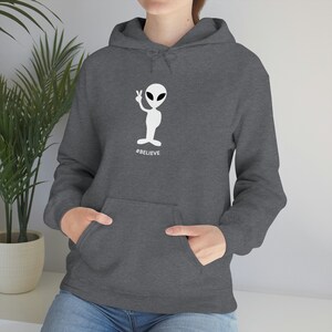 Alien Hoodie, Funny Alien Hoodie, Cool Hoodie, Ufo Hoodie, Alien Pullover