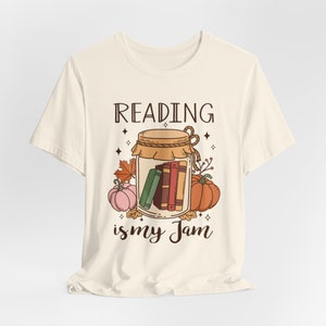 Reading Is My Jam Shirt, Gift for Reading Lovers, Reading Shirt, Book Lover Shirt, Librarian Shirts, Teacher Book Shirt ,Book Lover Gift,