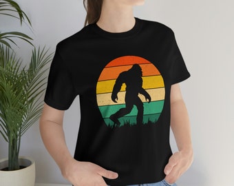 Bigfoot Shirt Forest Shirt, Bigfoot Shirt For Kids and Women, Bigfoot gifts, Sasquatch Shirt, Vintage Bigfoot Shirt