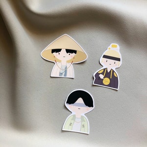 Daechwita Stickers, Agust D Sticker, D2 Stickers, BTS Stickers, Suga Stickers, Agust D Mixtape, Daechwita Laptop Sticker, BTS Laptop Sticker