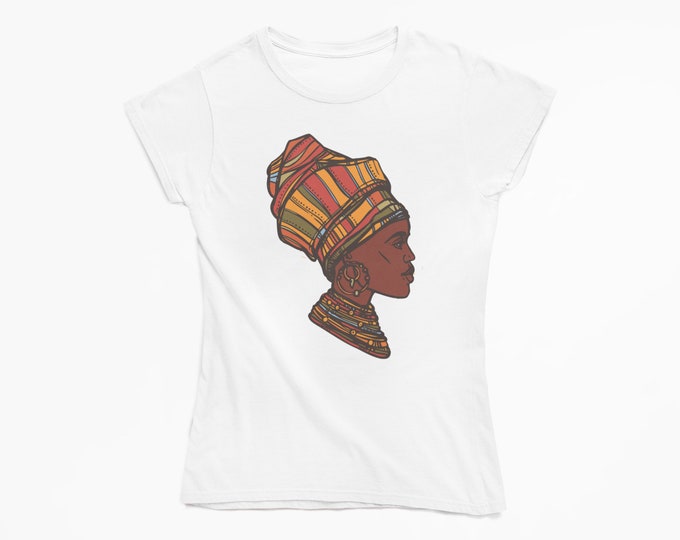 Cedi Wear Mama Africa Women's Round Neck T-shirt