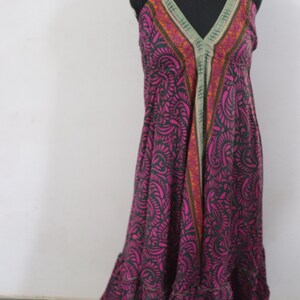 Boho Beach Maxi Dress, Women Silk Long Dress, Ethnic Tunica Silk Dress, Flowy Silk Maxi Dress, Loose Fit Bohemian Hippie Dress Prom Dress