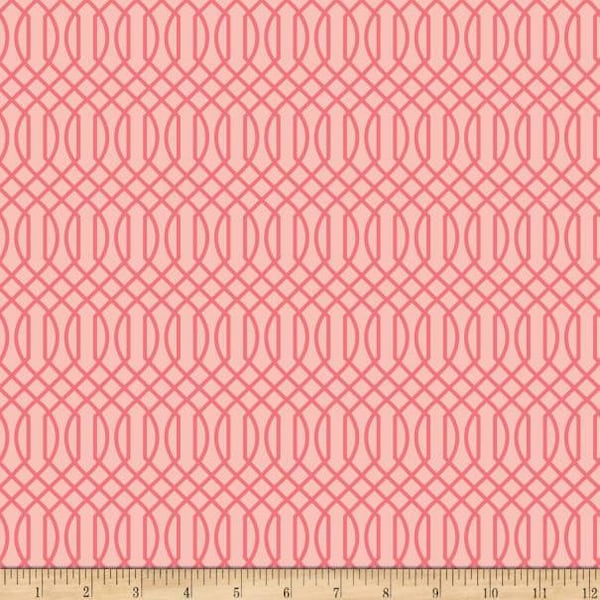Flower Market geometric pink by Jen Allyson for Riley Blake Designs