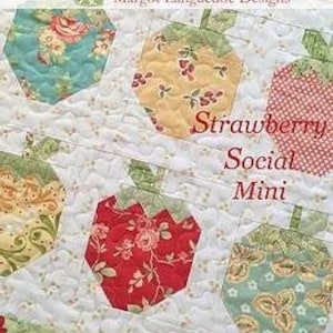 The Pattern Basket Margot Languedoc Designs Strawberry Social Mini Pattern Book