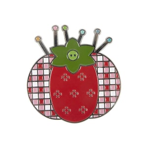 Lori Holt Tomato Pin Cushion Needle Minder