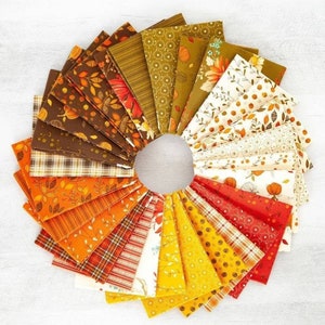 Adel in Autumn Cheater Print Multi by Sandy Gervais for Riley Blake ...