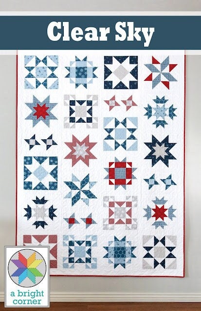 A Bright Corner Clear Sky Quilt Pattern - Etsy