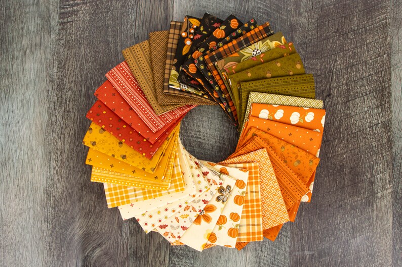 Awesome Autumn Fat Quarter Fabric Bundle by Sandy Gervais for Riley Blake Designs shops
