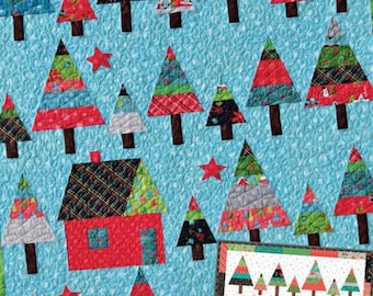 Let It Snow Quilt Pattern by Heather Peterson of Anka's Treasures