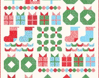 North Pole Sampler Quilt Pattern by Stacy Iest Hsu