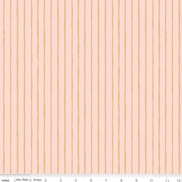 Dream World Stripes Pink Sparkle by Emily Winfield Martin for Riley Blake Designs