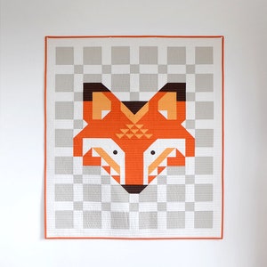 Little Fox Paper Quilt Pattern by Annie Brady for Bound Company