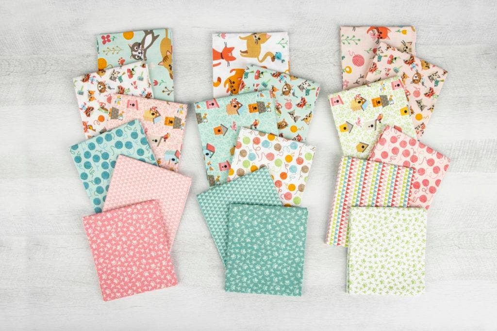 Cat's Meow Yarn Ball Songbird by Shawn Wallace for Riley Etsy