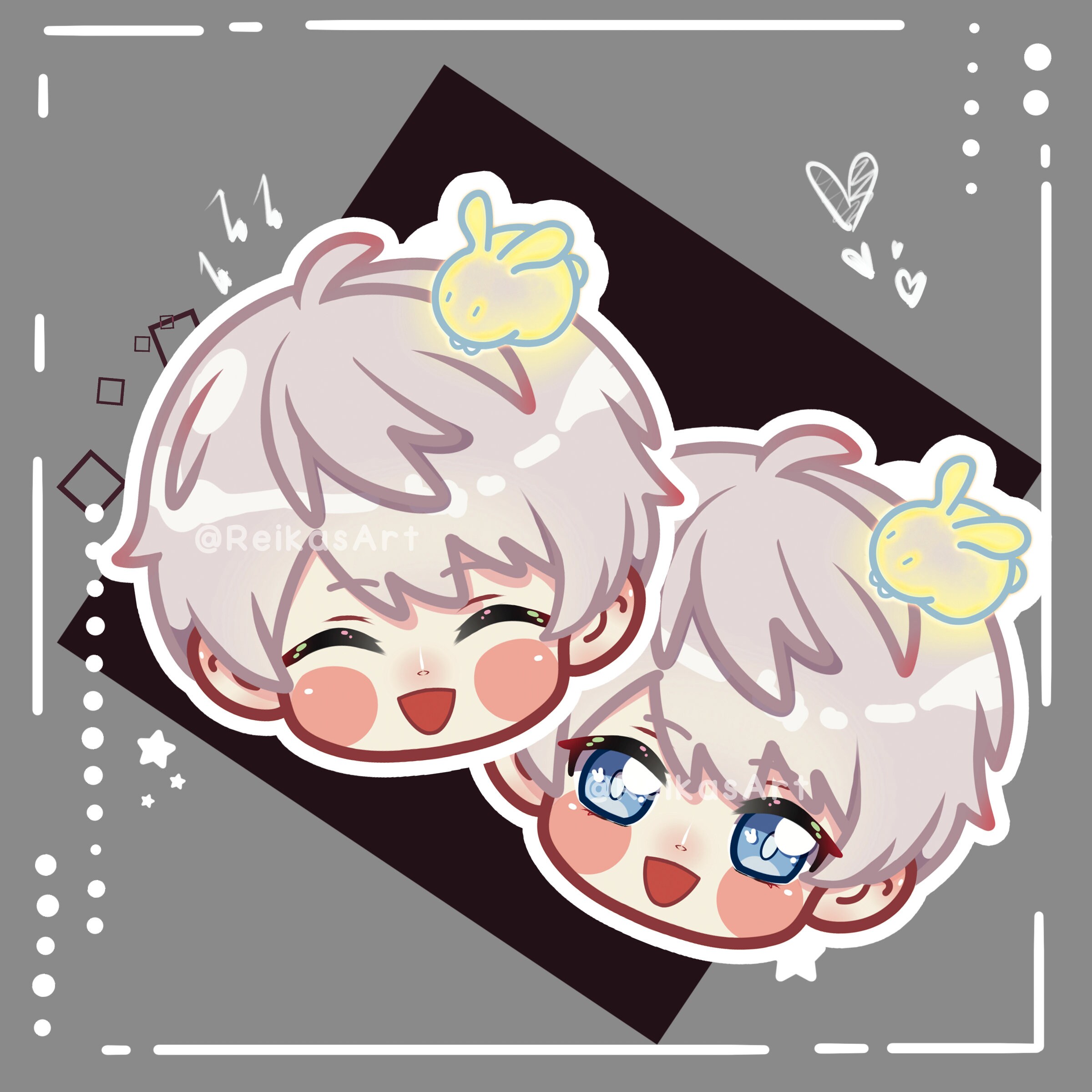 ルゥ＆スゥ Sleepy Xavier| Love and Ur Chibi Space Acrylic Phone Stand