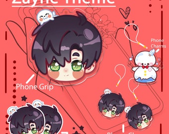 Zayne | Love and ur Chibi Space Acrylic Phone Stand | Phone Support | Accessories for Phone