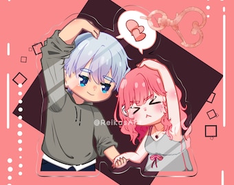 ItsuomixYuki |Sign of Affection| 3In Keychain | ASL | ADD ON: Sticker