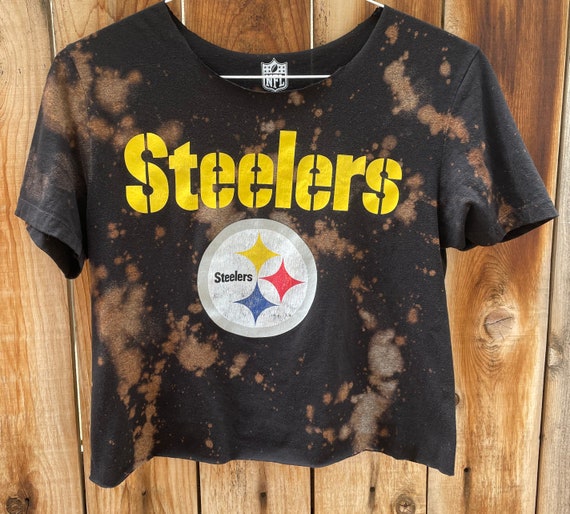 Pittsburgh Steelers Distressed Bleached 