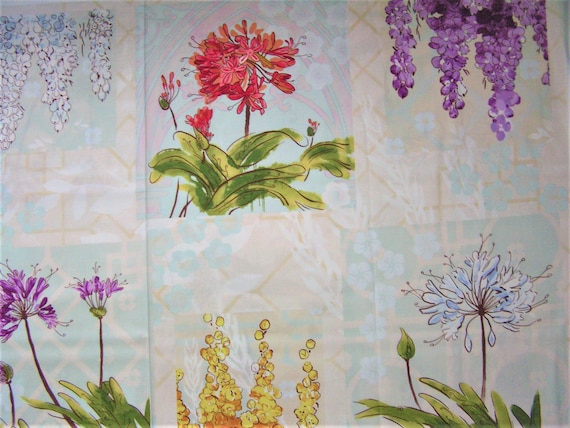 Serenity Garden by Wilmington Prints Quilt Cotton Fabrics by Panel!