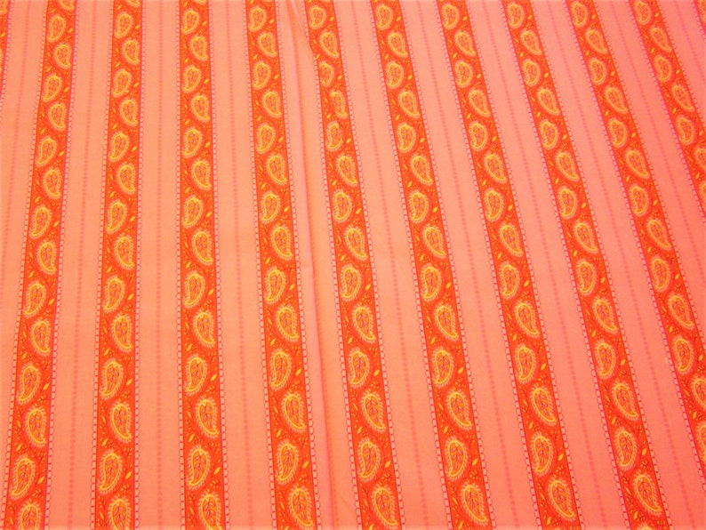 Michael Miller For Vera Bradley Narrow Stipe Designer Fabric Rare Find Cotton Fabrics by half yard image 2