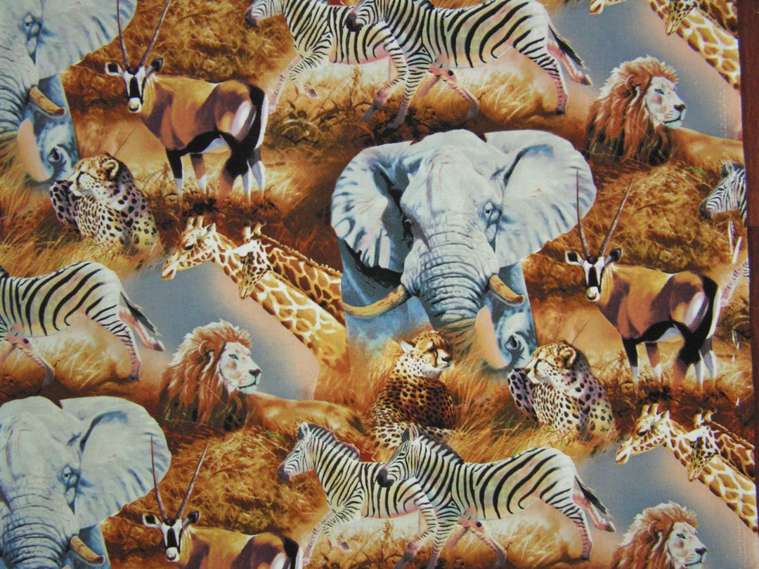 2013 Kenyan Plains Scenic Wild Wings safari by Spring Creative Cotton