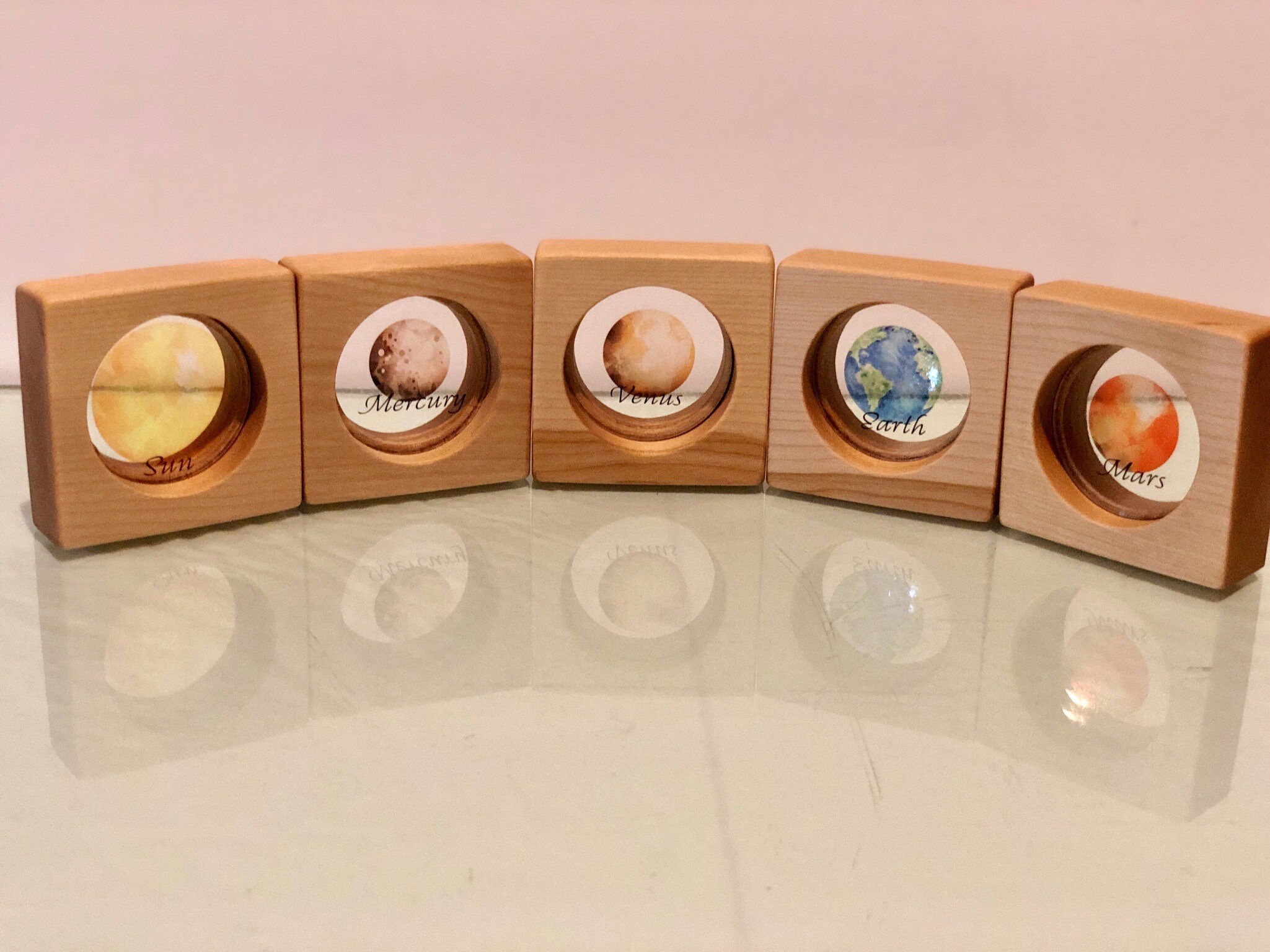 Solar System Window Blocks Openended Building Materials Etsy