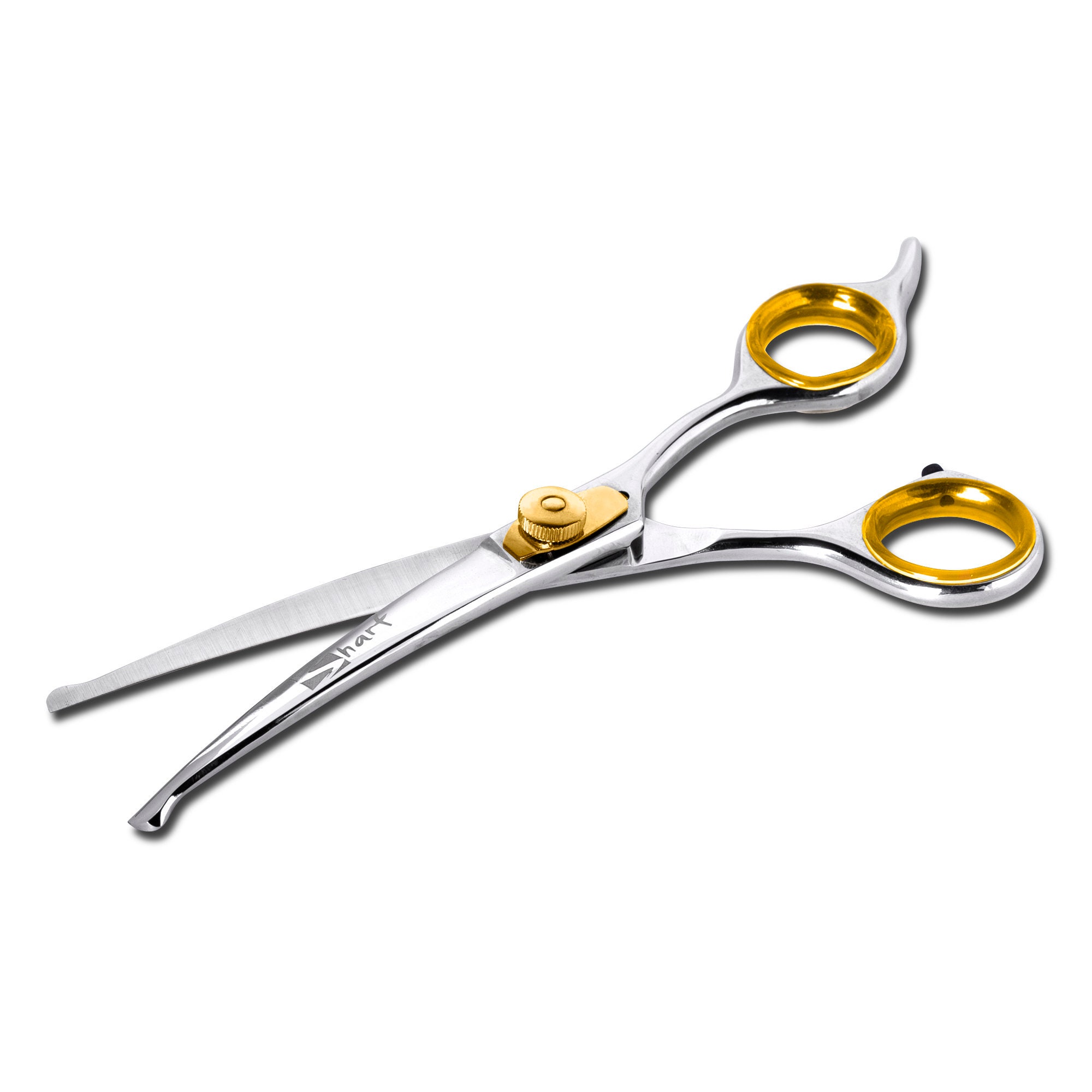 curved grooming scissors