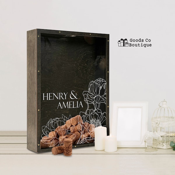 Cork Display Case Etsy