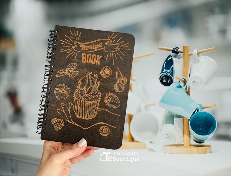 Recipe Book Binder Cookbook Organizer Mothers Day Gift Etsy