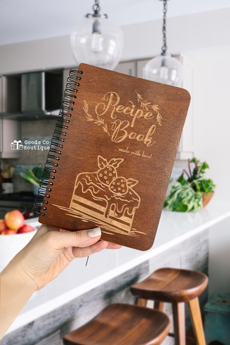 Recipe Book Binder Cookbook Organizer Mothers Day Gift Etsy