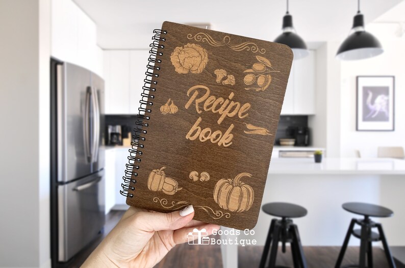 Recipe Book Binder Cookbook Organizer Mothers Day Gift Etsy