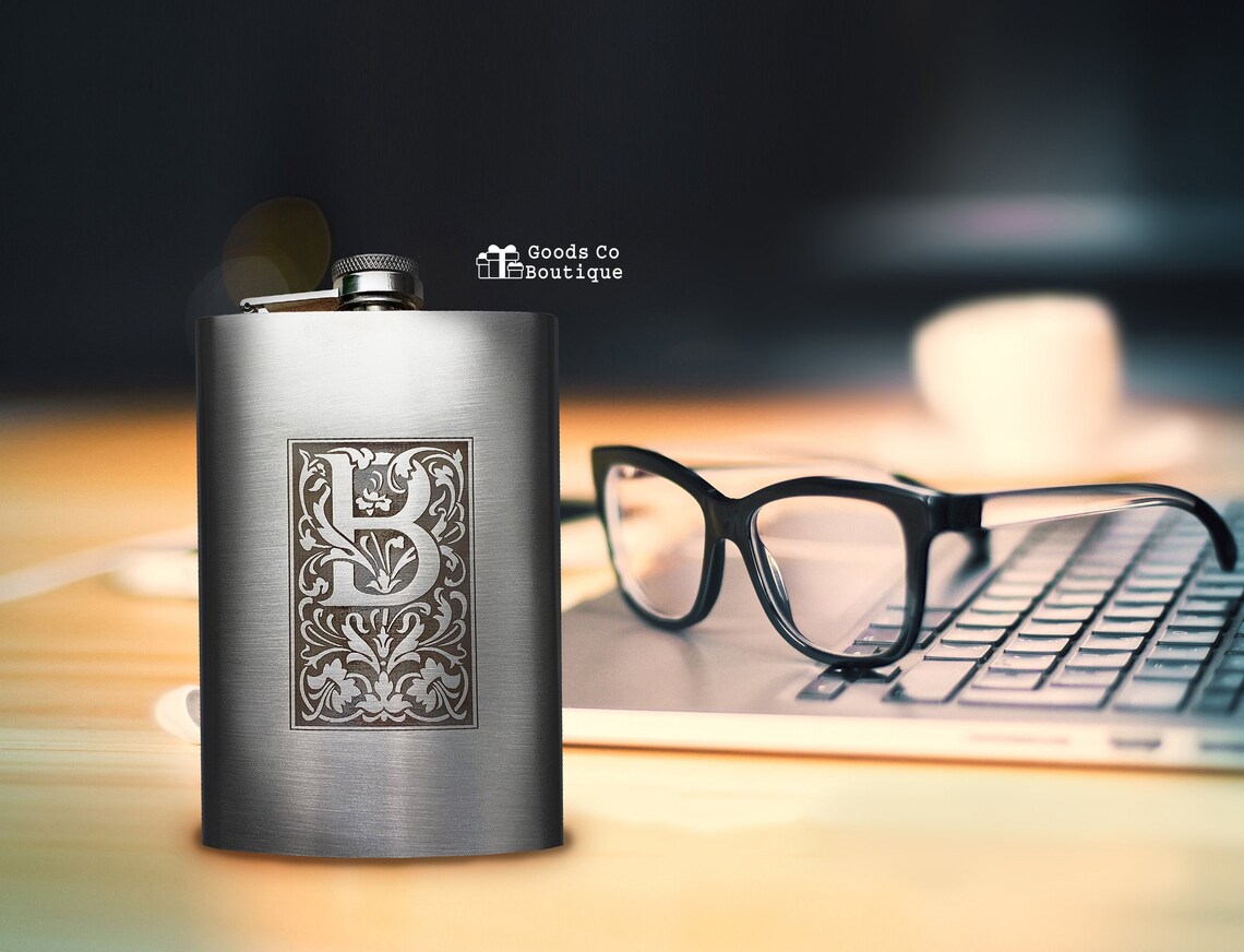 Custom Name Flask Drinking Flask Whiskey Gift Drinking Gift Etsy