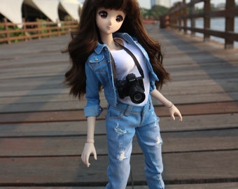 Denim Outfit Set - Smart Doll / DD / SD13