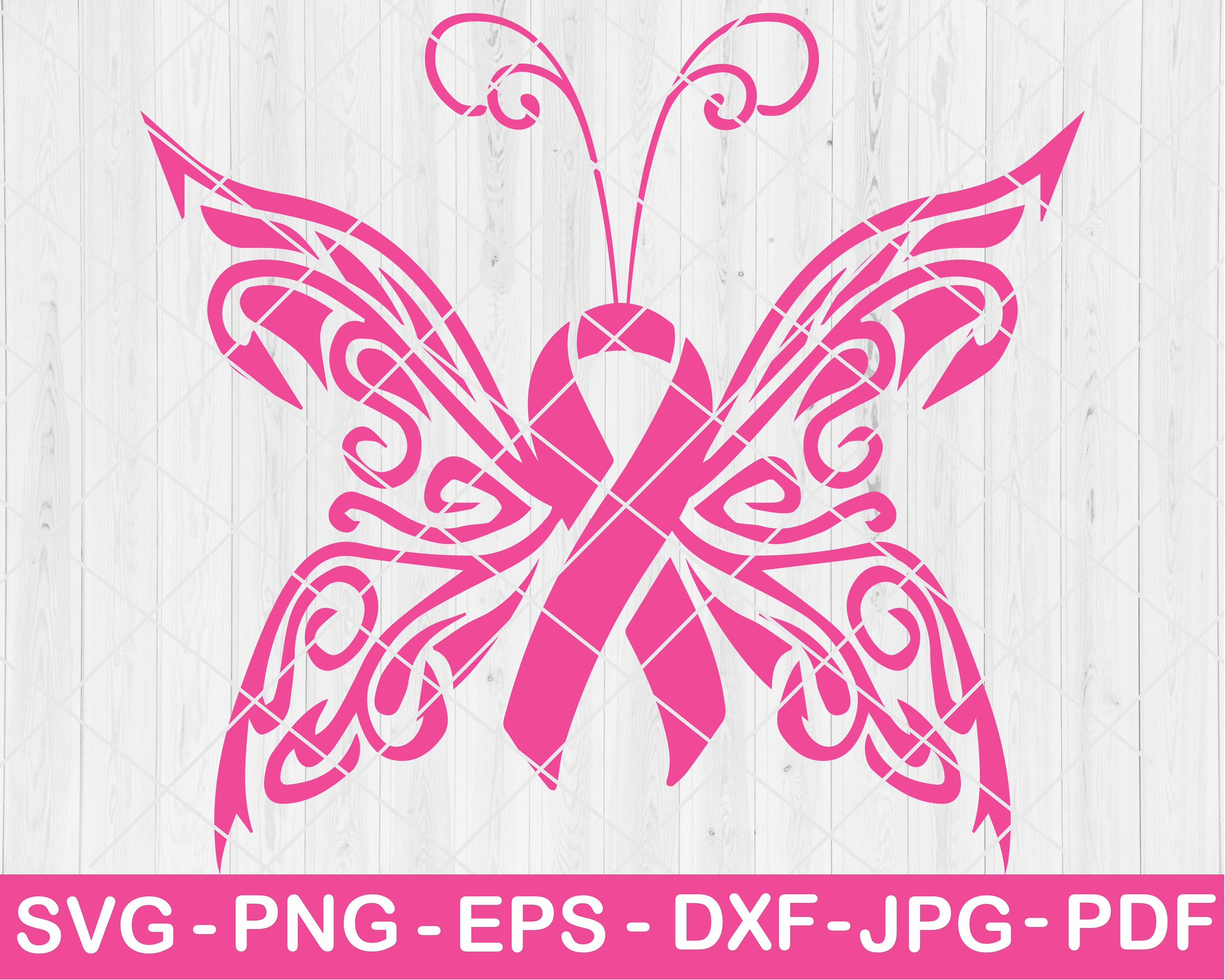 Butterfly Cancer Svg Breast Cancer Svg Cancer Awareness Svg - Etsy
